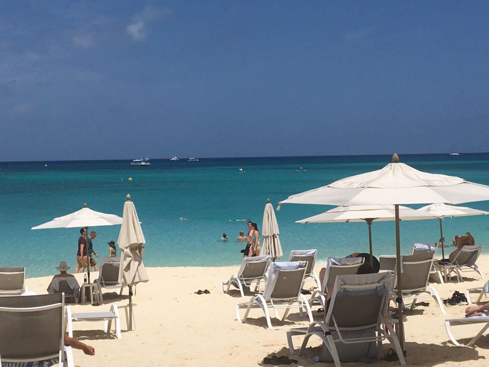 ケイマンのビーチ